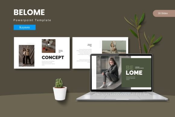 Belome - Keynote Template: Elevate Your Presentations