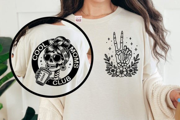 Cool Moms Club SVG PNG Idgaf Coffee: Your Instant Design Asset