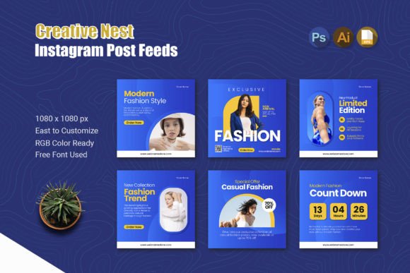 Creative Nest - Instagram Post Design Template