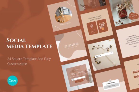 Effortless Instagram Branding with Edensor Canva Templates