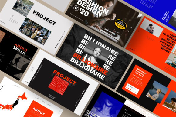 Fashion Design Googleslide Template