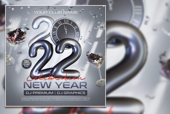 Modern New Year Celebration Post: A Designer's Guide to Festive Typography