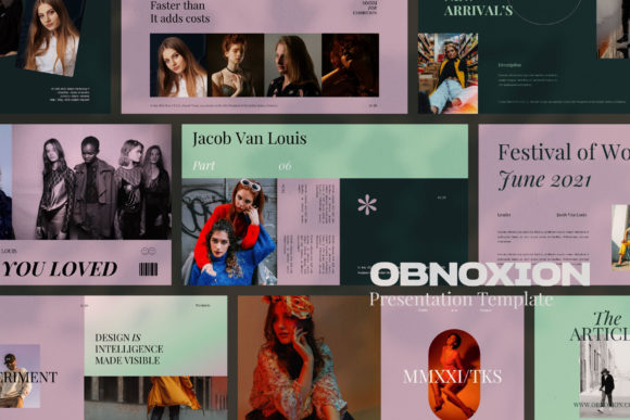 OBNOXION: A Minimal & Modern Presentation Template