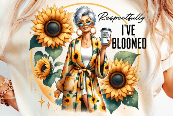 Respectfully Retired PNG Sunflower: Celebrate in Style