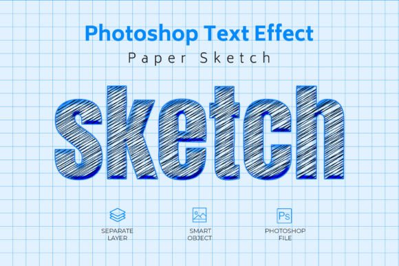 Sketch Psd Text Style Effect: Fast, High-Quality Text Design