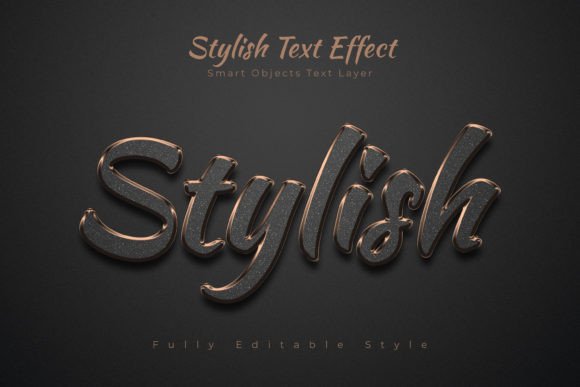 Stylish PSD Text Effect Mockup: Elevate Your Designs Instantly