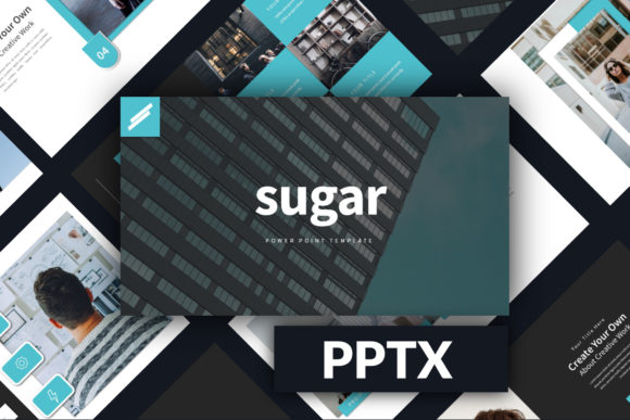 Sugar Powerpoint Template: A Modern Design Asset for Presentations